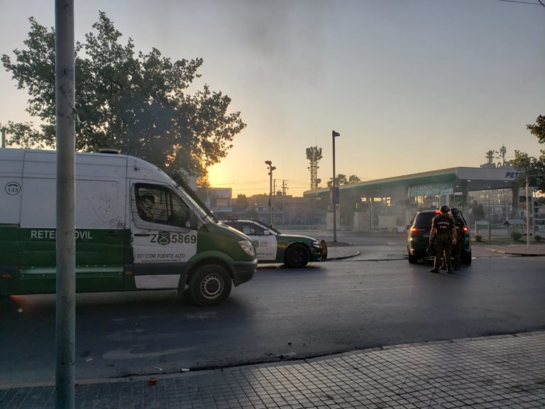 Enfrentamientos en primera marcha de marzo en Puente Alto