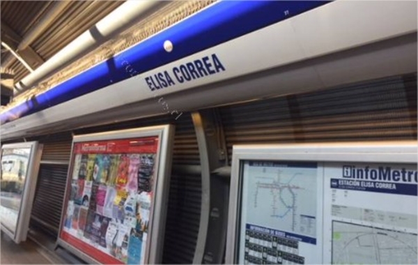 Metro suspende servicio por caída de persona en estación Elisa Correa