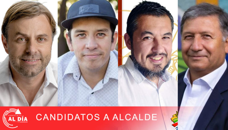 Revisa quiénes son los cuatro candidatos a alcalde por Puente Alto