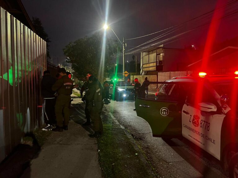 Masiva Intervención Policial en Bajos de Mena de Puente Alto