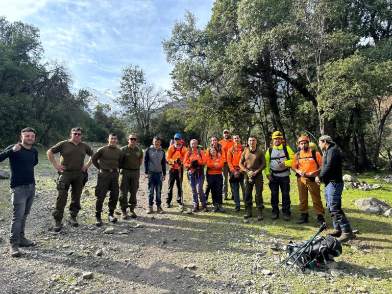 Joven con discapacidad intelectual fue rescatado por Carabineros en el Cajón del Maipo