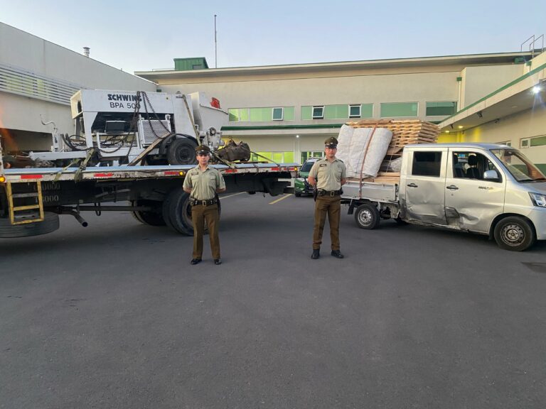 Dos delincuentes fueron detenidos en vulcanización de Bajos de Mena