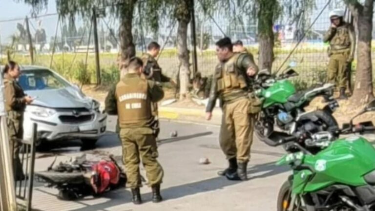 Persecución a motochorros terminó con un delincuente fallecido en Puente Alto