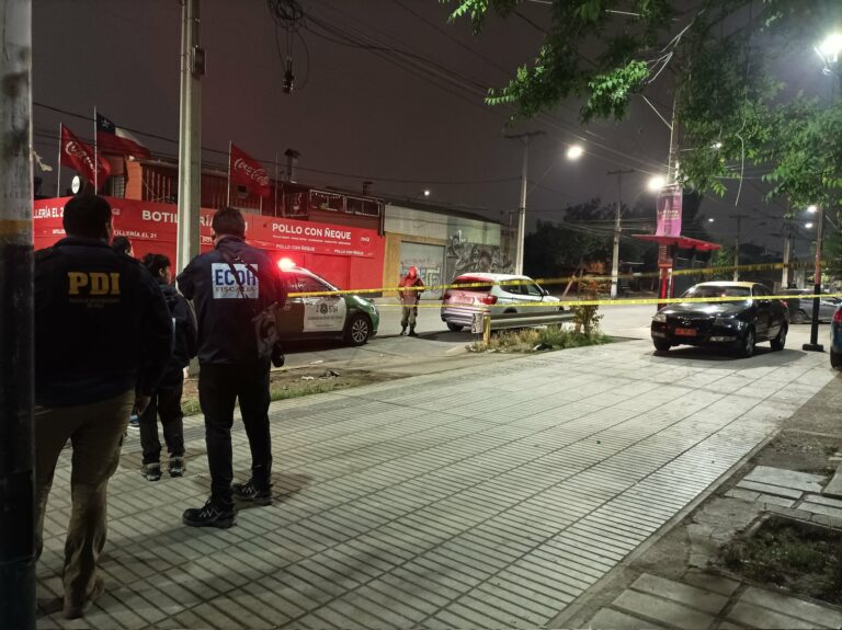 Hombre en riesgo vital luego de recibir un balazo en su rostro