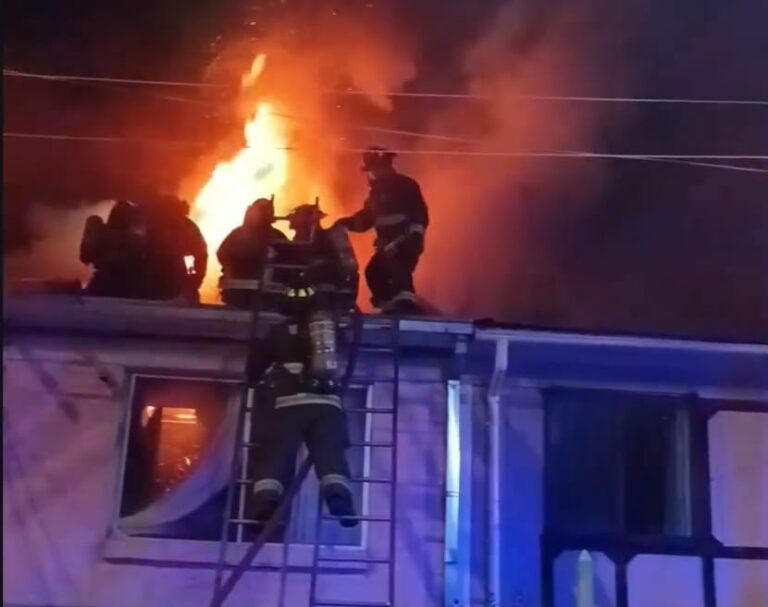 Rebrote de incendio en Puente Alto alertó a vecinos de avenida Gabriela Poniente