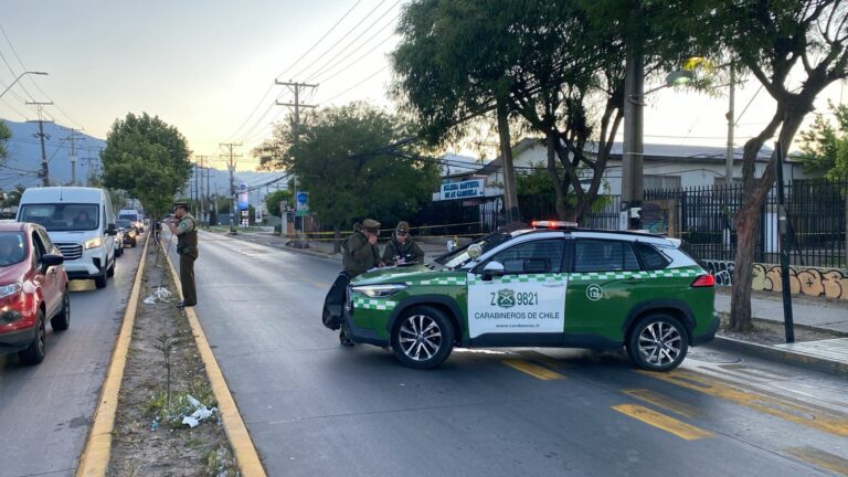 Violento ataque en Puente Alto: Hombre recibió cuatro disparos en avenida Gabriela Poniente