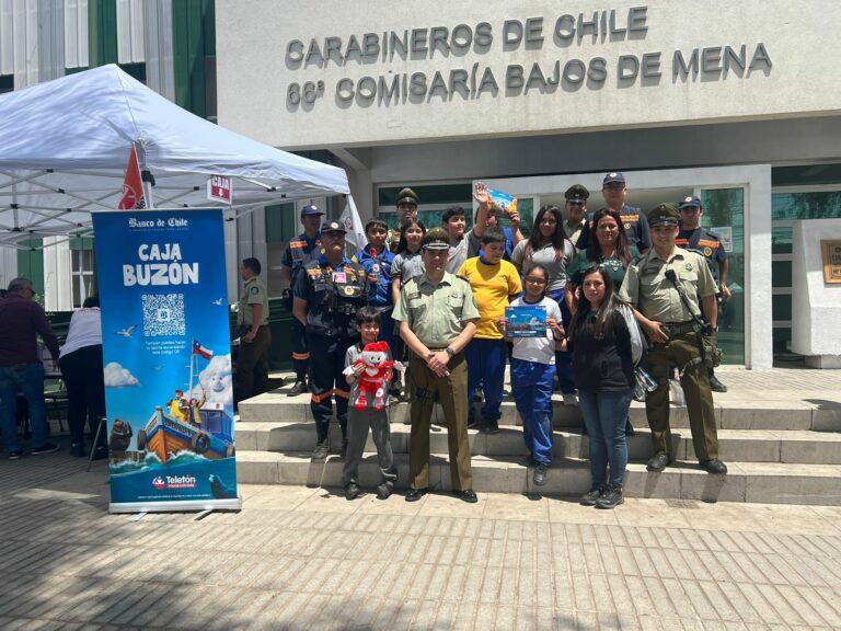 Carabineros de Bajos de Mena: “los invitamos a participar para hacer el bien”