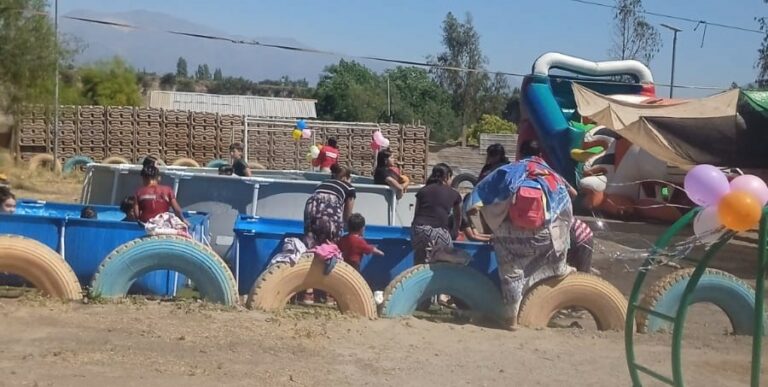 Asentamiento Los Areneros celebra la Navidad con actividad recreativa para los niños y niñas del sector