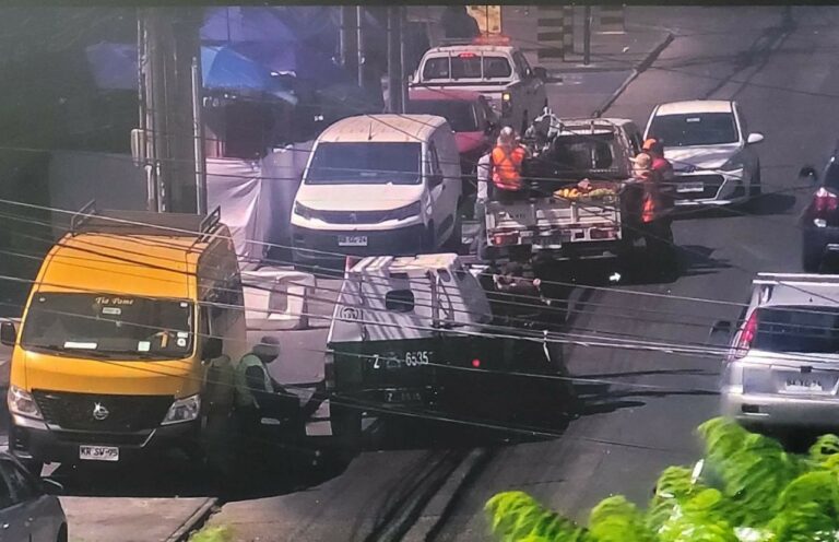 Operativo Policial de control al comercio ambulante en Puente Alto