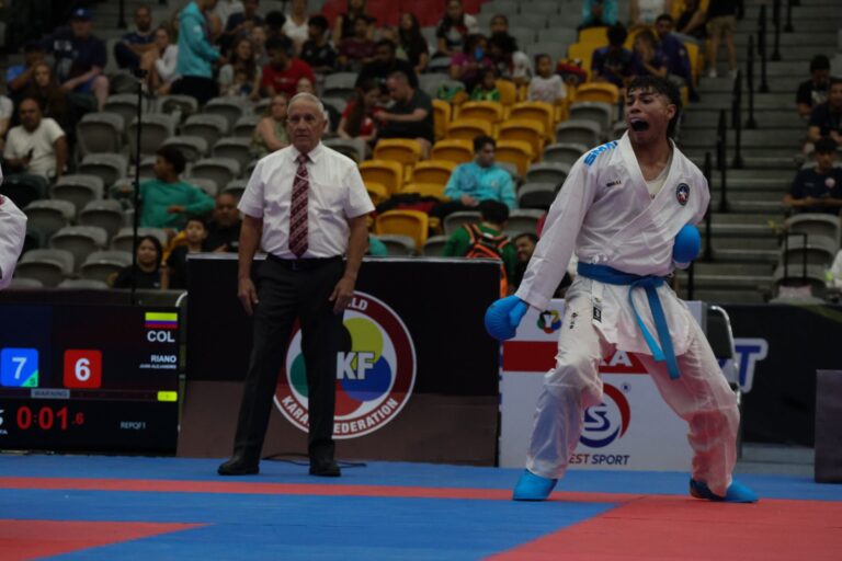 ¡Otra medalla para Puente Alto! Nicolás Pérez gana bronce en la Liga Mundial Juvenil de Karate