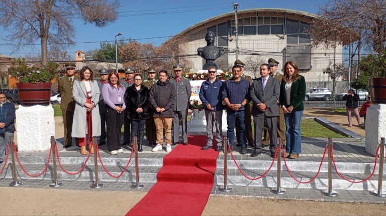 Puente Alto conmemoró el 247 aniversario del Natalicio del Libertador Bernardo O’Higgins