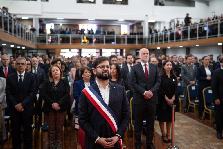 Boric desde Puente Alto en su último Te Deum Evangélico: «Estoy orgulloso de Chile, optimista de su futuro»