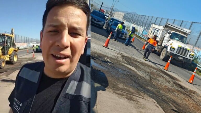 Alcalde Toledo denuncia incumplimientos del MOP en trabajos viales en Puente Alto
