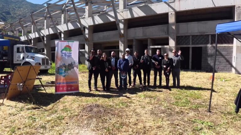 Fin a la espera: Reinician faenas del Complejo Deportivo Municipal de San José de Maipo