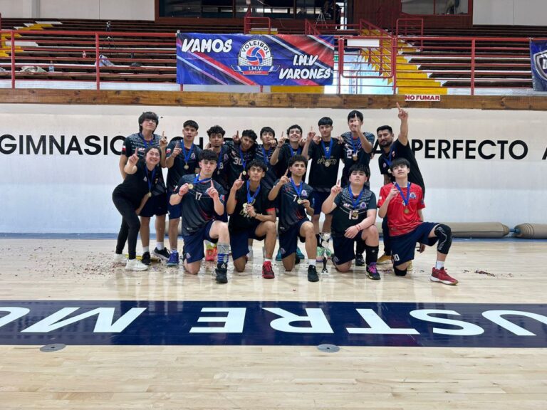 Club IMV Puente Alto se corona campeón nacional en la Liga Nacional de Menores de Voleibol