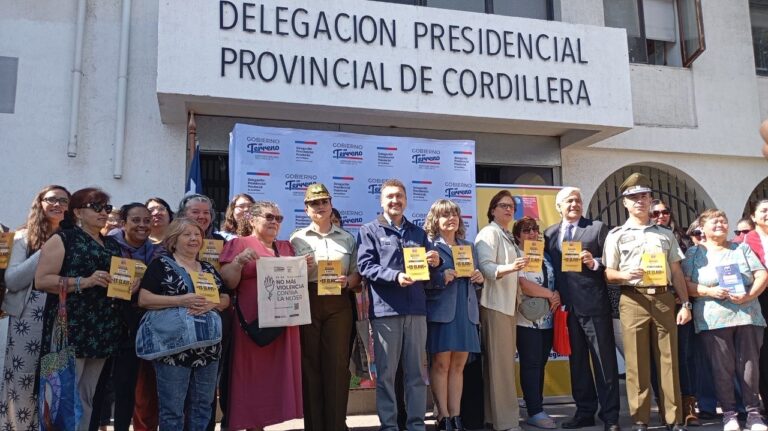 Presentan en Puente Alto campaña “Denuncia Seguro: Tu llamado es clave” en el marco del Día de Eliminación de la Violencia Contra la Mujer