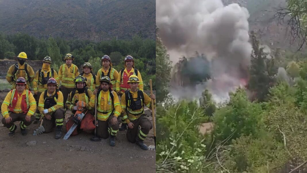 AHORA: Cancelan Alerta Roja en San José de Maipo: incendio forestal se encuentra controlado