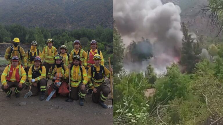 AHORA: Cancelan Alerta Roja en San José de Maipo: incendio forestal se encuentra controlado