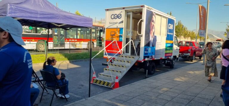 CGE informa a sus clientes de la provincia Cordillera la atención de su oficina móvil en Puente Alto y Pirque