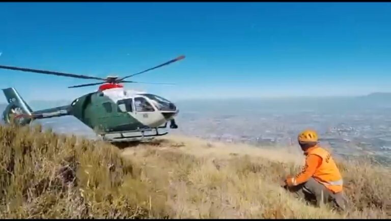 Rescatan cuerpo de parapentista que cayó en Cerro Minillas
