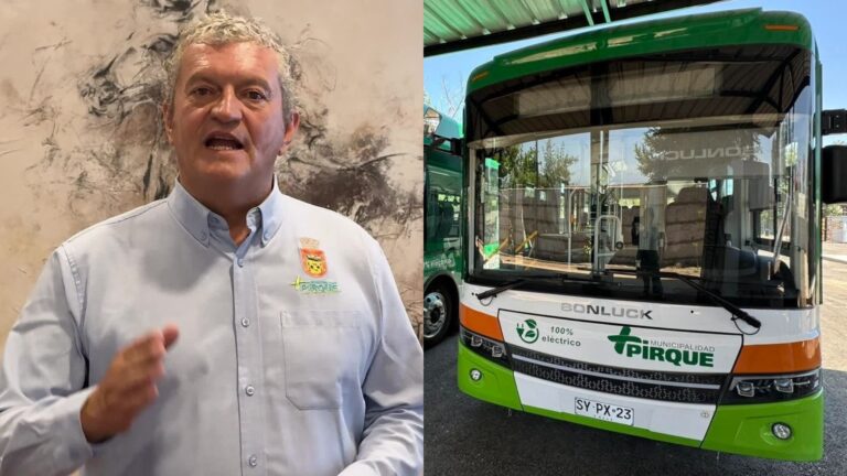 Municipio de Pirque habilita buses eléctricos para retorno de vecinos desde Puente Alto