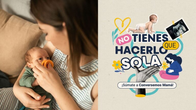 Convocatoria nacional del programa Conversemos Mamá de Fundación Luksic: Un chat de WhatsApp que acompaña a madres durante los primeros mil días de crianza
