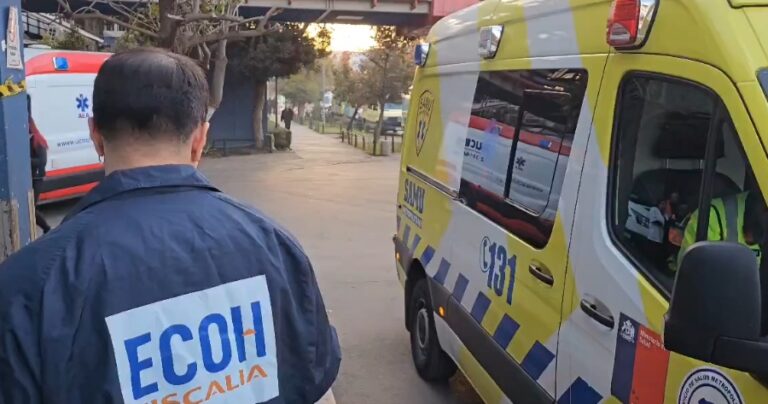 Hombre fue baleado en vía la pública en Puente Alto: Está en riesgo vital en el Sótero