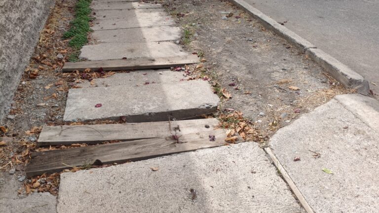Vecinos alertan por riesgos ante grave estado de veredas en Casas Viejas