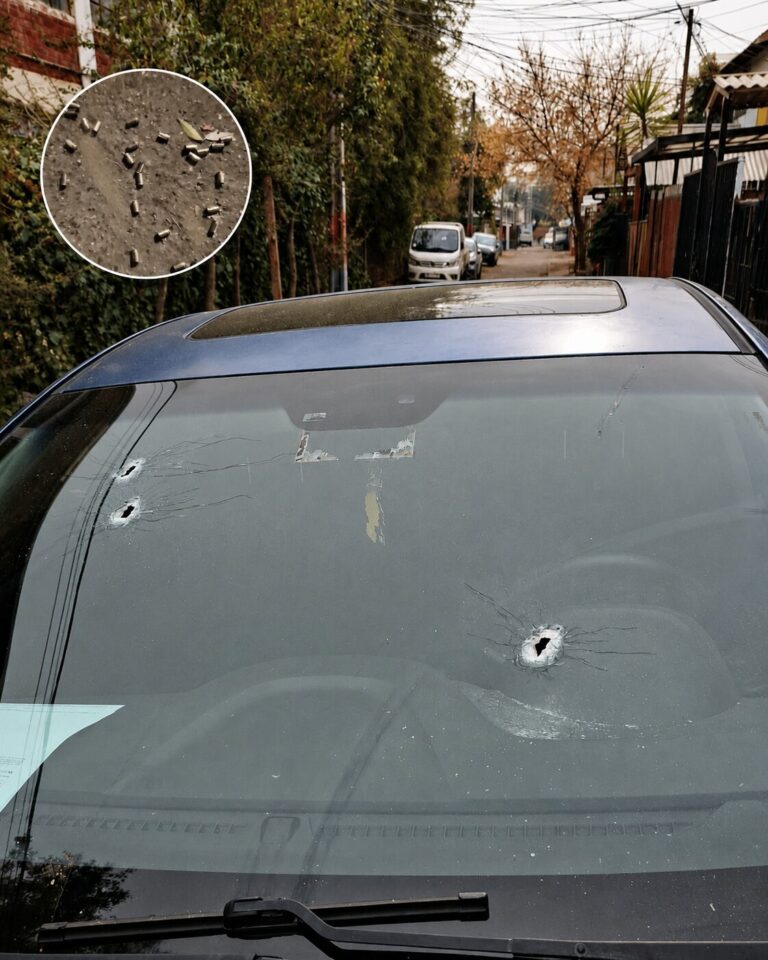 El Peñón: confunden a vecino con conocido ladrón y disparan cien veces contra su casa y auto (imágenes)