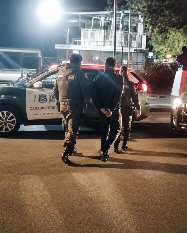 Carabineros detiene en San Felipe a prófugo puentealtino