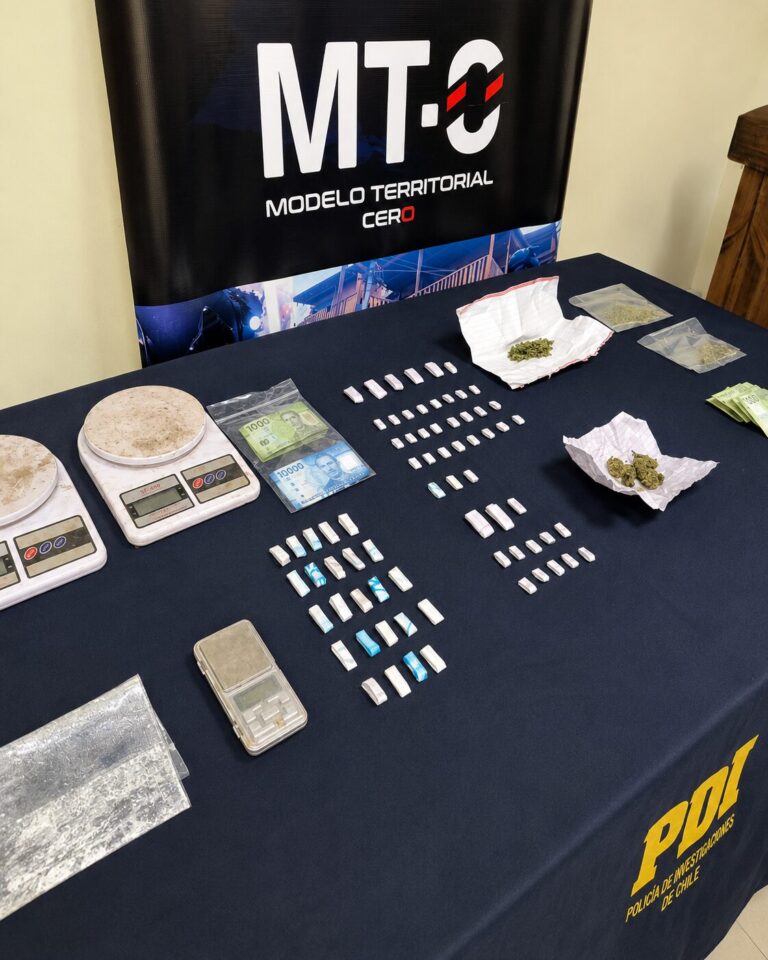 PDI desarticula clan familiar por microtráfico: allanamientos en Puente Alto y San José de Maipo