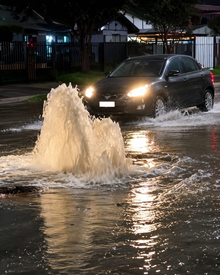 Colapsan alcantarillados por lluvias y pronostican caída de más de 140 mm en las próximas horas