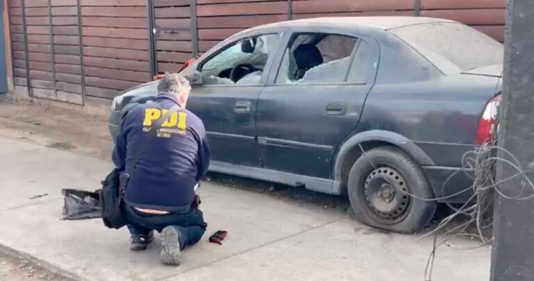 Investigan letal balacera en Puente Alto: 12 personas se enfrentaron en plena calle