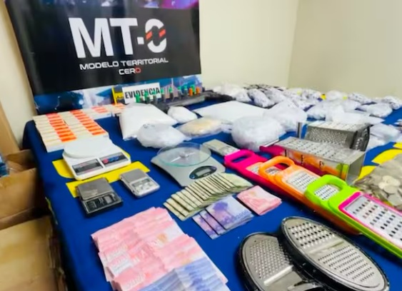 Golpe al narcotráfico: 21 detenidos y $43 millones en droga en La Esperanza