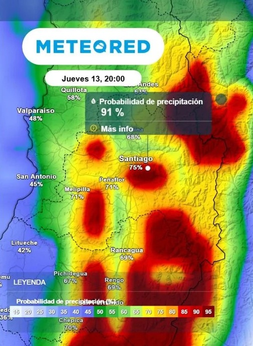 A prepararse: pronostican hasta cinco días de lluvia y nieve